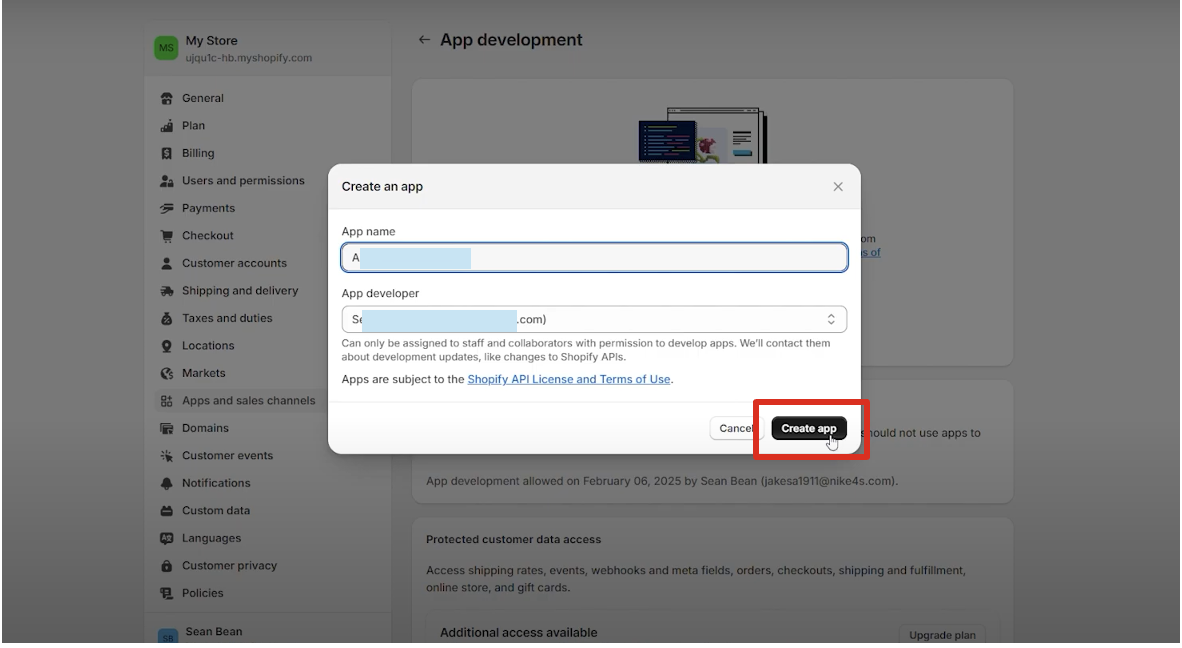 Configure Admin API Scopes
