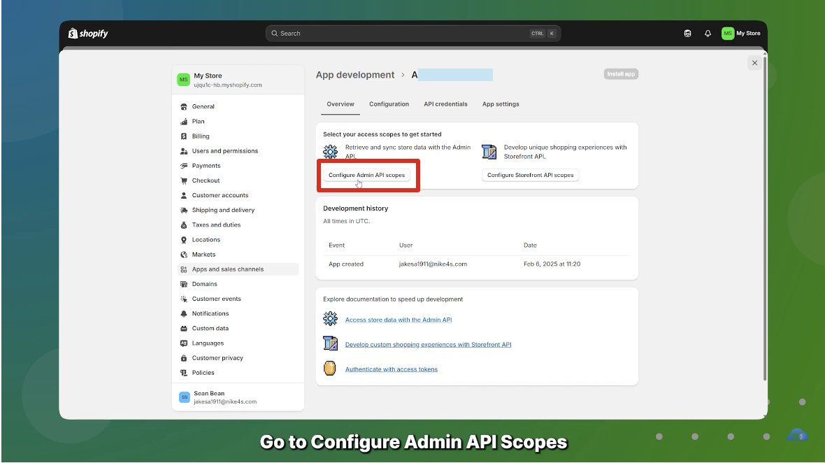 API Scopes