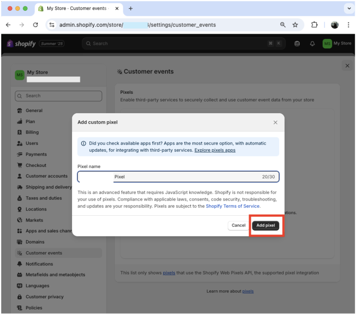 Connect Dialog